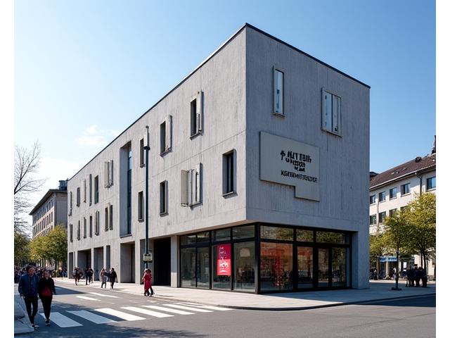 Aussenansicht des Kraftwerk Bern im Stadtzentrum